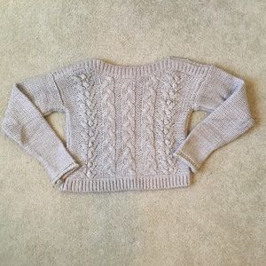 Hazel cropped sweater size medium.